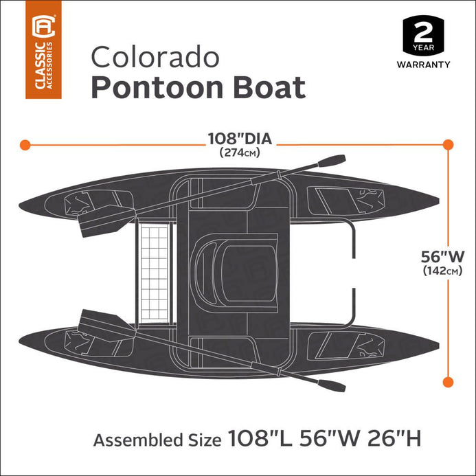 Classic Accessories Colorado Pontoon Boat – MMRV Online